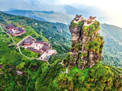 貴州黃果樹(shù)瀑布、荔波大小七孔、梵凈山六天